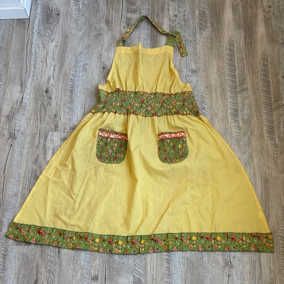 None Other - 3/$15! Yellow and Green Craft Costume Apron